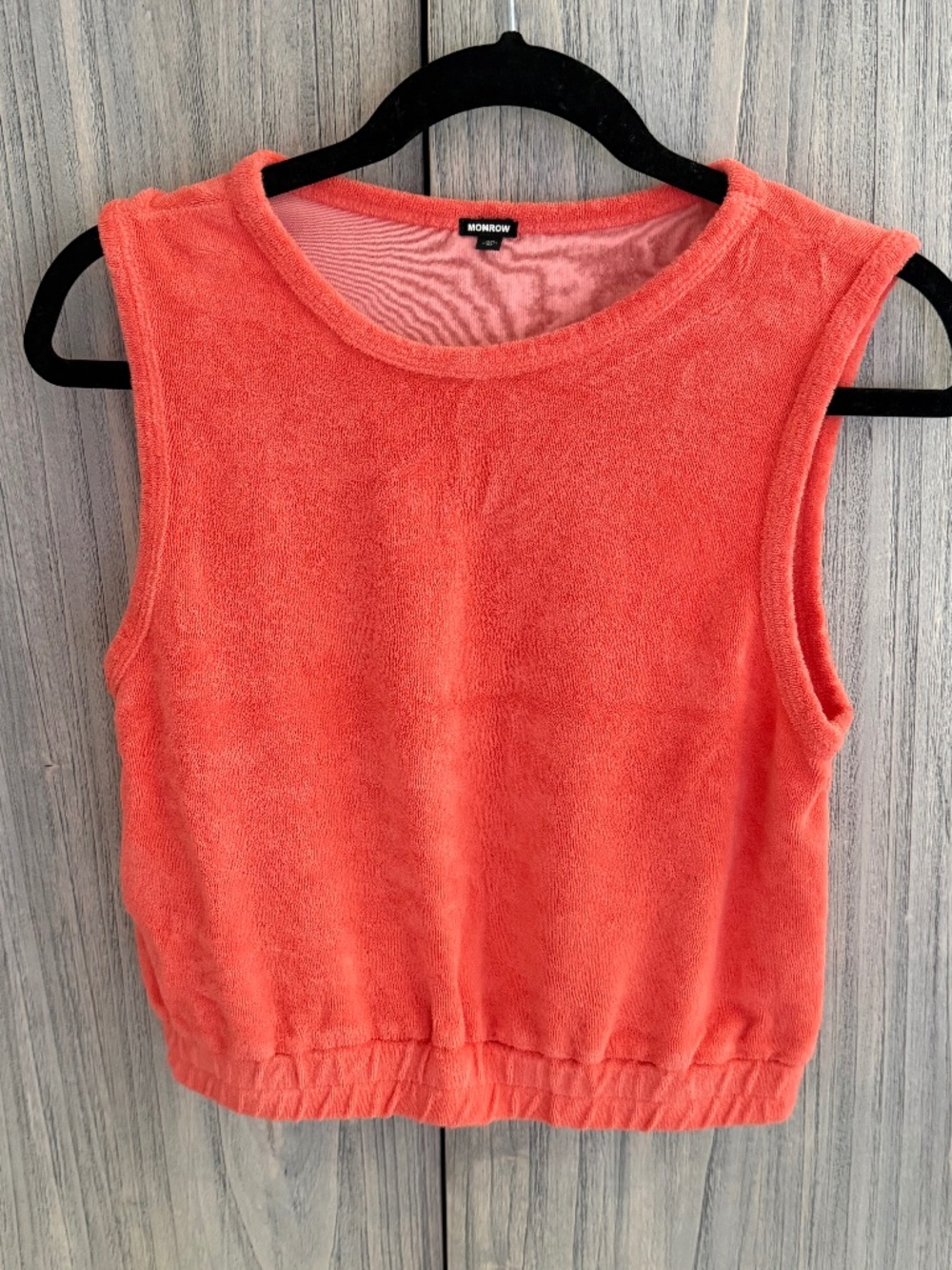 Monrow Terry Cloth Top